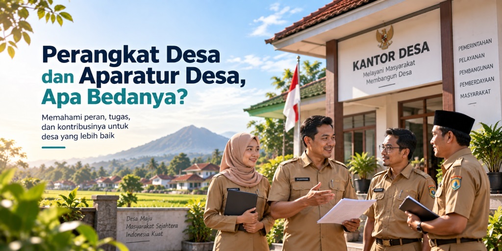 Perangkat Desa dan Aparatur Desa, Apa Bedanya?
