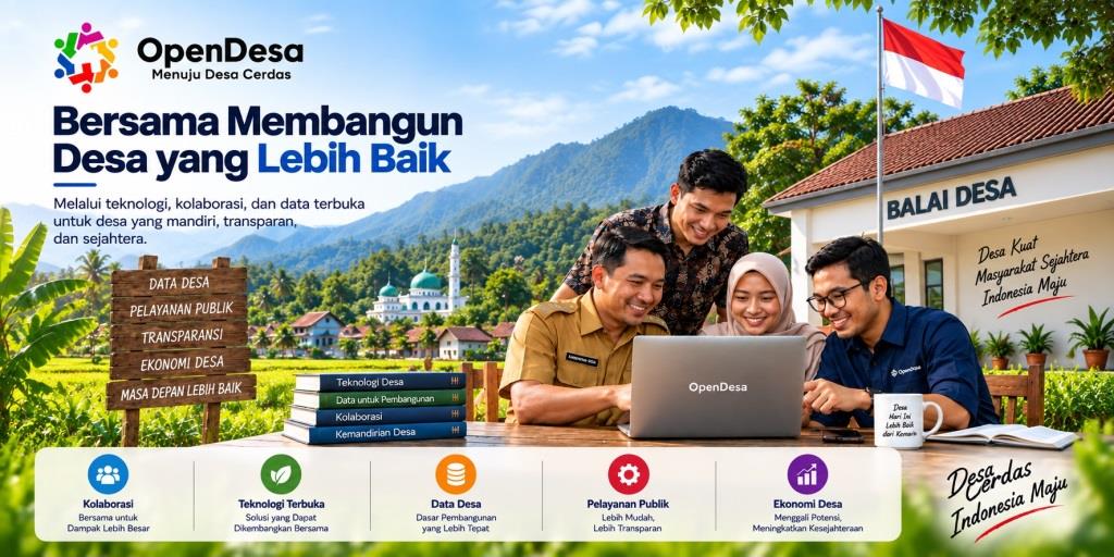 OpenDesa : Bagian dari Perjalanan Membangun Ekosistem Digital Desa