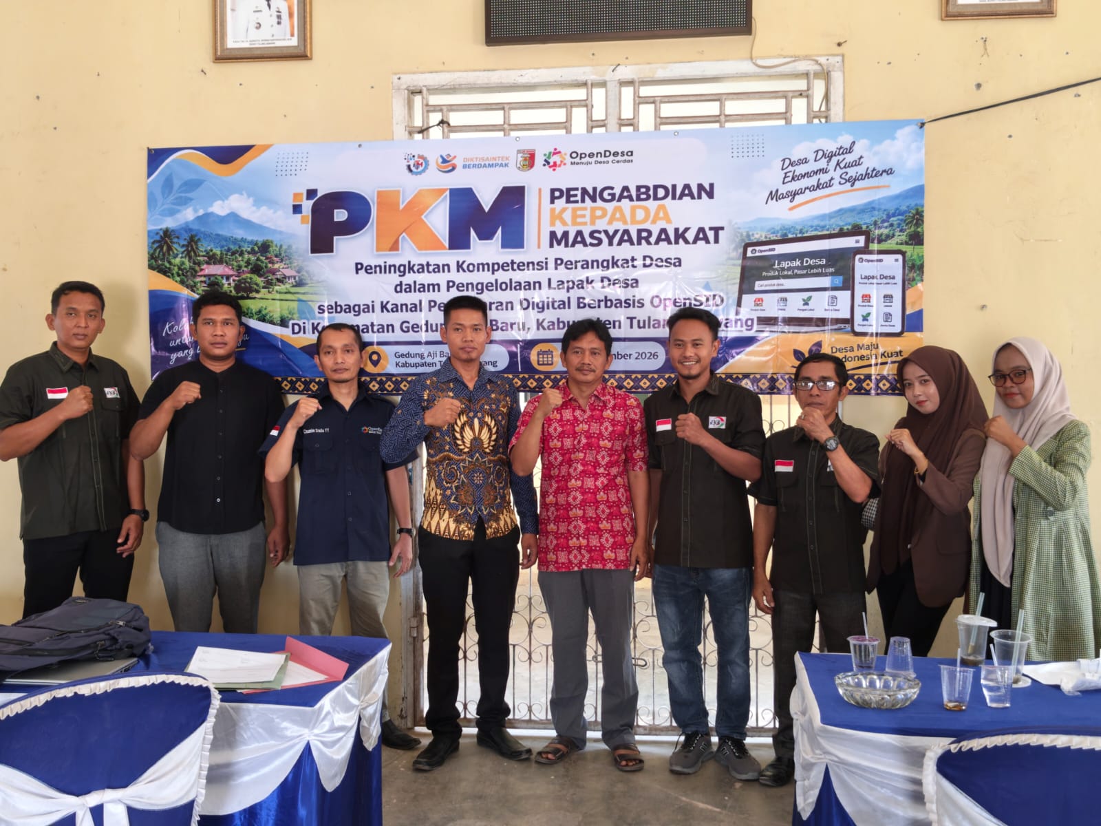 Pengabdian Masyarakat : Pelatihan Lapak Desa Berbasis OpenSID